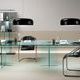 Llt glass desk Fiam