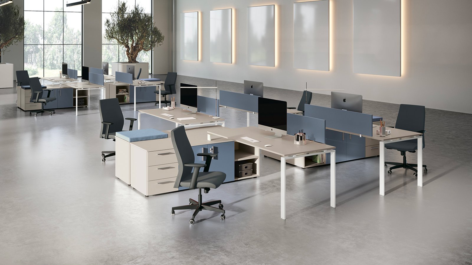 Szafka Swing Loft z wnęką na jednostkę centralną