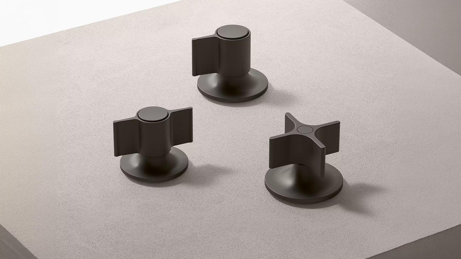 Flora Fantini: uchwyty z dwoma skrzydłami w polerowanym niklu Polished Nickel PVD