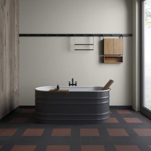 Salon z podloga Kosei