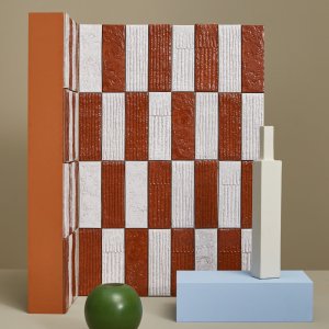 Cegiełka Chamotte w błyszczącym kolorze Nero