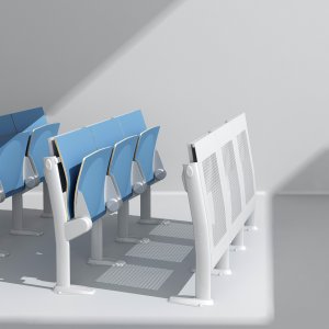 Aula uniwersytecka wyposażona przez Ares Line