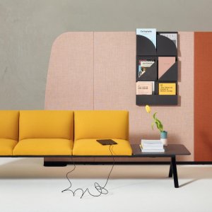 Kącik lounge Kiik w przestrzeni współpracy