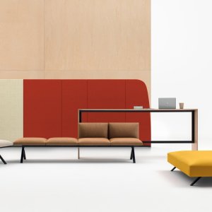 Kiik S126 z dwoma modułami w małym lounge'u