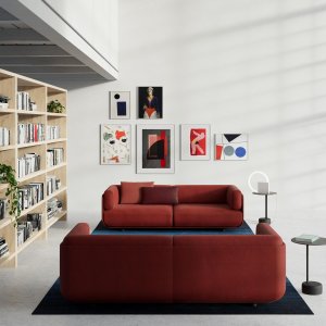 Modułowa sofa Shaal w poczekalni w projekcie contract