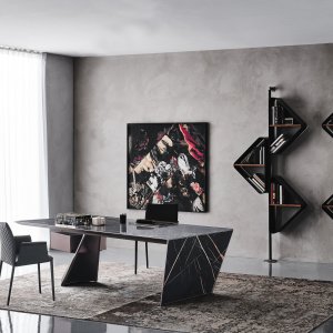 Stalowa noga w kolorze brązu w Nasdaq Cattelan Italia