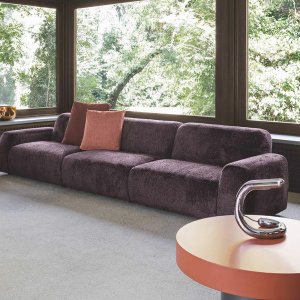 Sofa biurowa i siedziska lounge: Cloud Flexteam w kompozycji narożnej