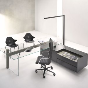 Komoda trzydrzwiowa Cloud, 180 cm, kolekcja gabinetowa Codutti