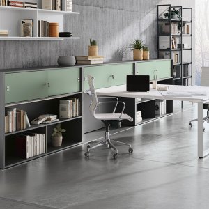 Biurko operacyjne Loft od Colombini Office