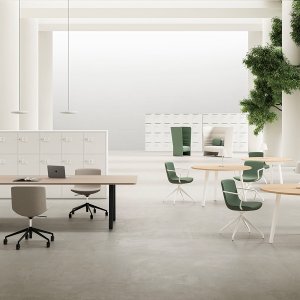 Uchwyt na komputer z pasami pod blatem biurka E-Place