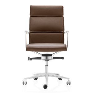 Zamknięte aluminiowe podłokietniki fotela Una Chair