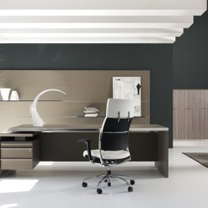 Kontener Athos zamykany jednym kluczem z uchwytem aluminiowym