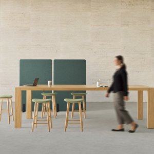 Naturalna skóra na biurku gabinetowym Kyo