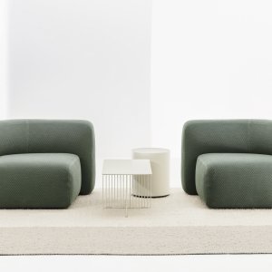 Sofa modułowa Suiseki zaprojektowana przez Andreę Steidl