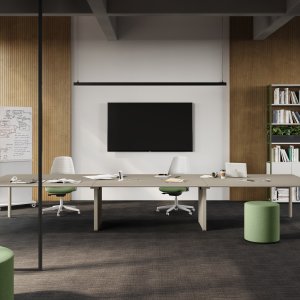 Detal trapezowej nogi 5th Element 58 x 50 mm z nylonową końcówką