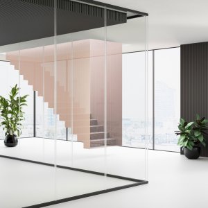 Minimalny profil podłogowy 22 mm ścianki Mood MM
