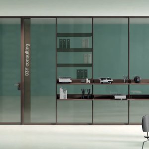 Dekorowany panel szklany systemu Simple Bold Luconi