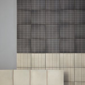 Kompozycja ton w ton Aurore Light Blue gladki i Grid L