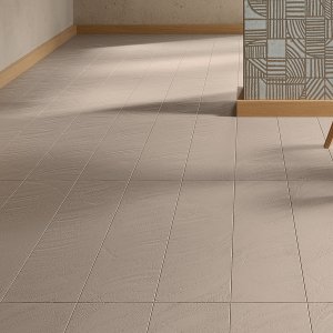 Ściana prysznica z Otto od Mutina Latte