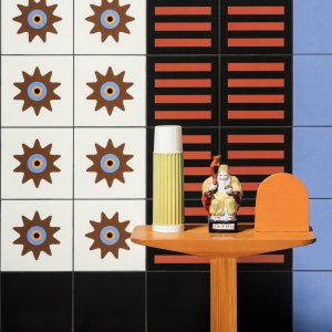 Ręcznie rysowany wzór Stripes projektu Nathalie Du Pasquier