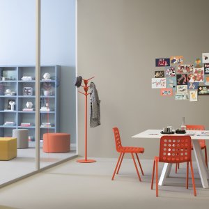 Pojedyncze stanowisko Arki-Table ADJ Desk z panelem ARKS.20