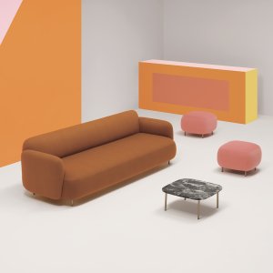 Ruchome oparcie 209.3 z rodziny Buddy (Pedrali)
