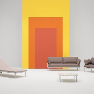 Sofa Buddy Sofa 219/2 marki Pedrali bez podłokietników