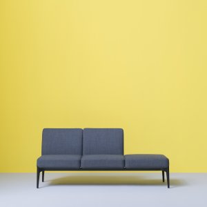Polerowana rama aluminiowa LU pod siedziskiem Social