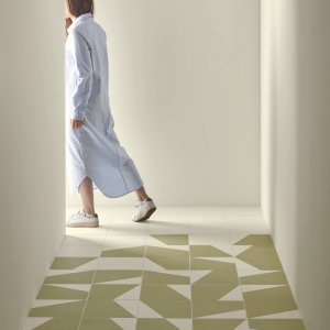 Detal grubości 14 mm płytki Puzzle
