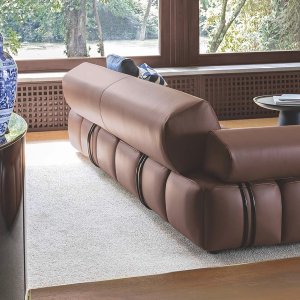 Sofa modułowa Qubik od Flexteam w salonie