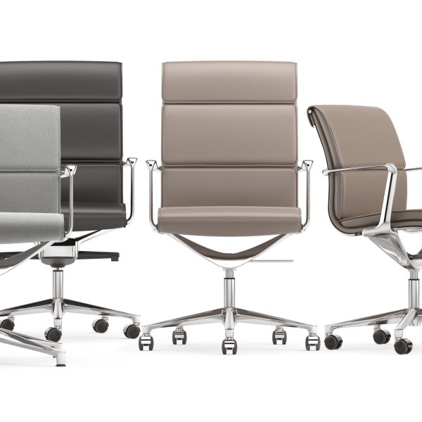 Sala z krzesłami Stick Chair ICF Office, lekkimi i łatwymi do przestawienia